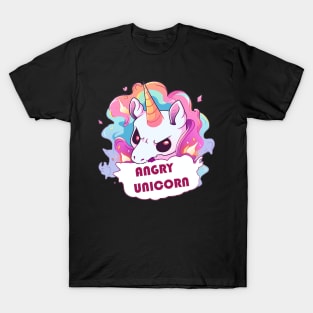 angry unicorn T-Shirt